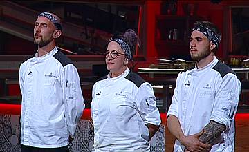 Чилева, Тихомиров и Никола - в челната тройка за победа в Hell’s Kitchen