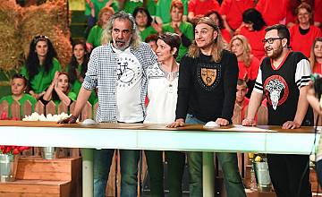 Ненчо Балабанов, Коцето Калки и Таня Богомилова в паметна надпревара в "Аз обичам България"