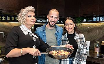 Chef Силвена Роу посреща Наум Шопов и годеницата му Теа в „Моето звездно парти“ 