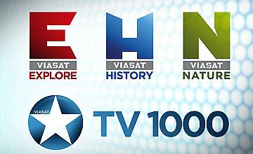 Viasat Explorer, Viasat History, Viasat Nature и TV 1000 с нова идентичност
